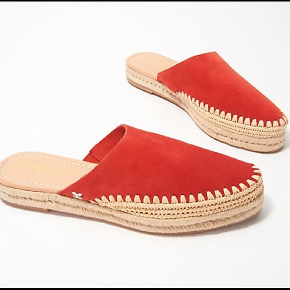Sam Edelman Shoes - NWOT Sam Edelman Austin Suede Espadrille Mules